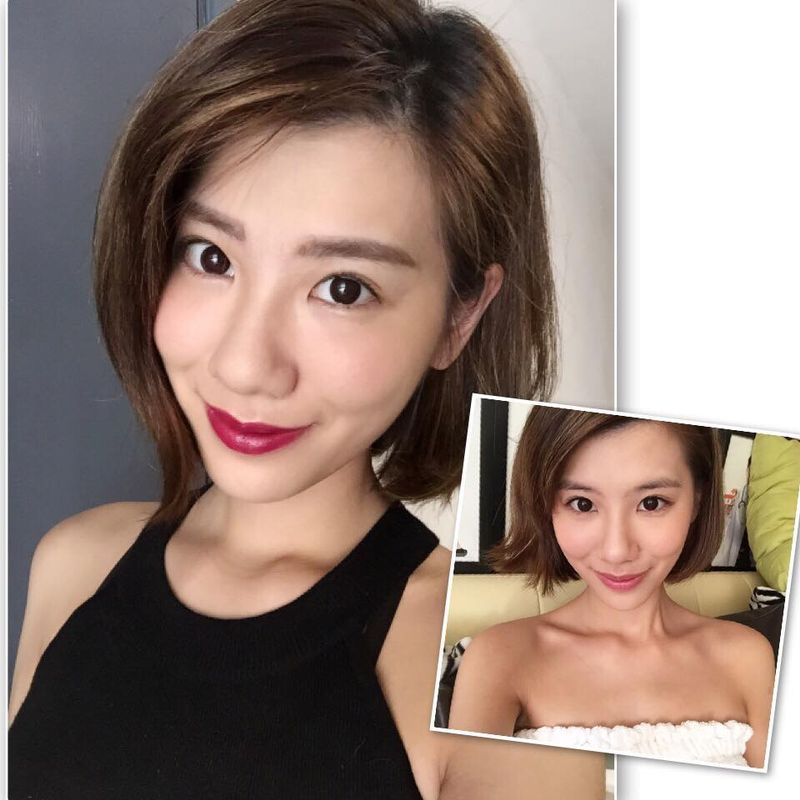 Internet celebrity MikiMickey Chan Korean 3D Micro-blading Eyebrow sharing